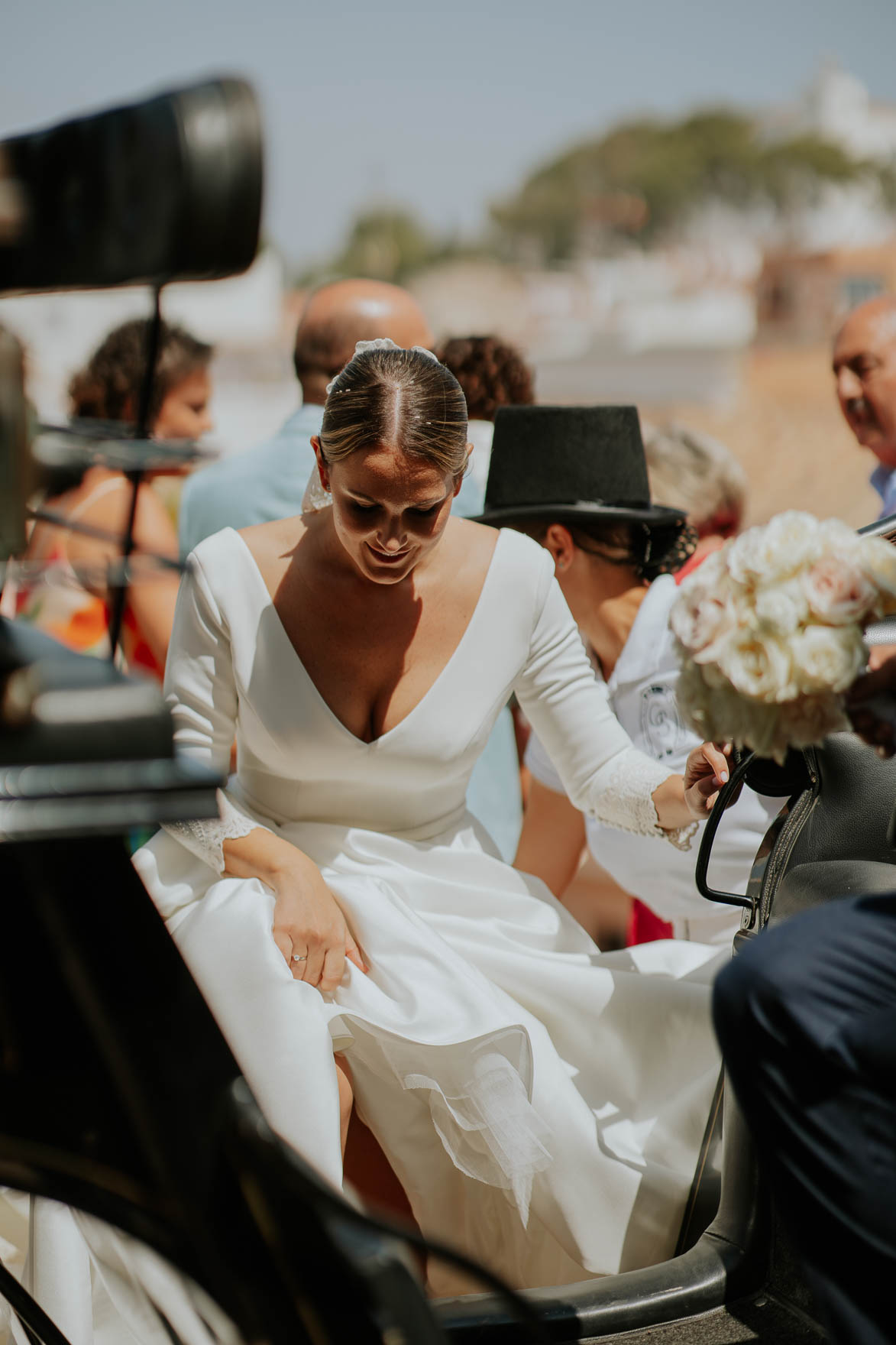 Boda con Carruaje de Caballos