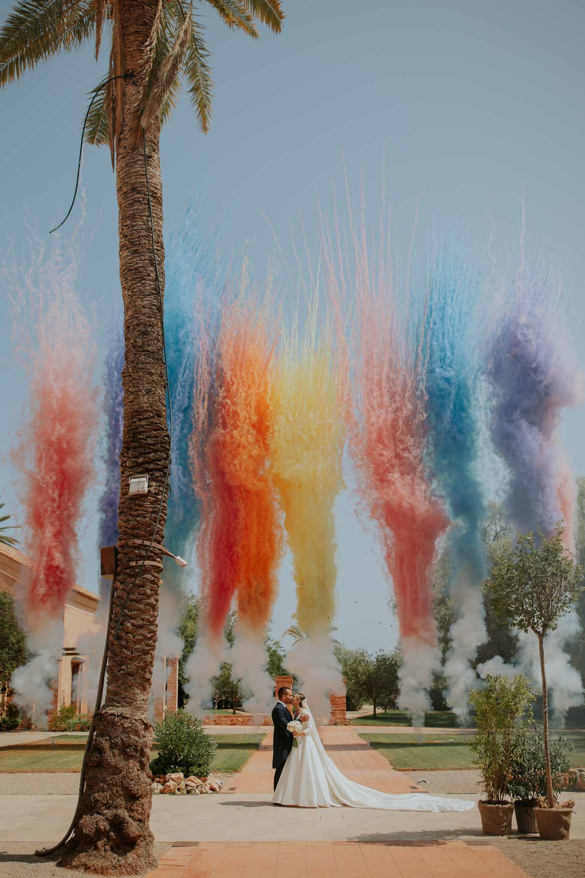 Humo de Colores para Bodas