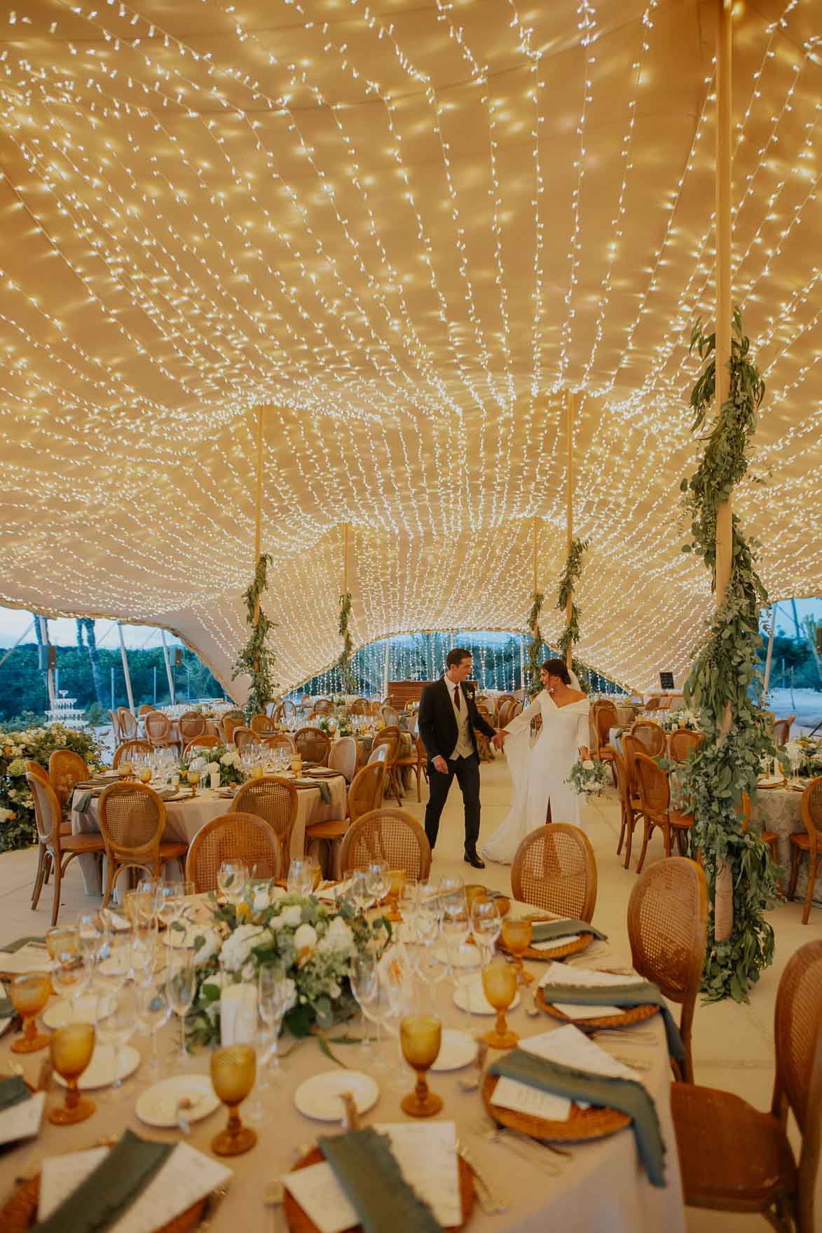 Carpas de Luz en Bodas